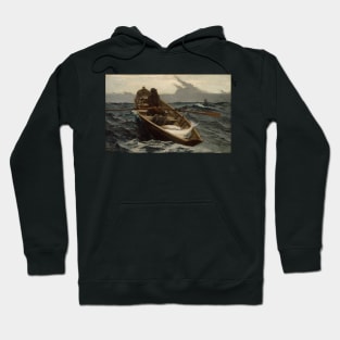 The Fog Warning by Winslow Homer Hoodie